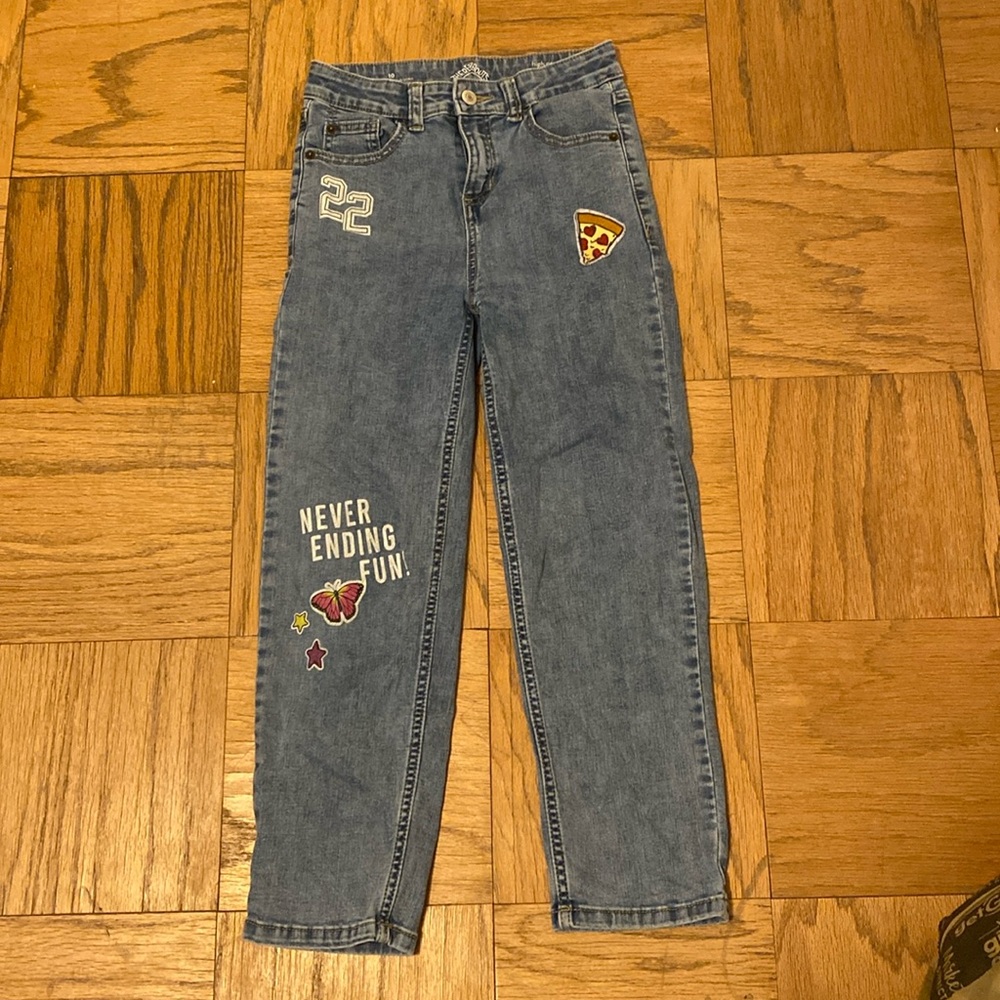 Kids graphic jeans